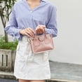 thumbnail image 3 of LinYooLi Portable Shoulder Handbags Women Transparent PVC Clutch Jelly Tote Composite Set, 3 of 6