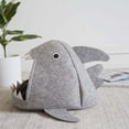 thumbnail image 6 of Shark Shaped Pet Bed for Cats and Dogs, Washable and Foldable Pet Cave House, Breathable Sleeping Nest, Portable Pet Hut with Random Color Inner Cushion, 6 of 8