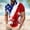 A508 Red, variant on Xdegoge 4th of July Patriotic Shirt for Women USA American Flag Short Sleeve Turn Down Collar Stars and Stripes Casual Athletic Fit Watercolor Art Summer Tops