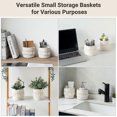thumbnail image 4 of Macrame Makeup Brush Case, Boho Storage Case Set of 2 26-27s, 4 of 5