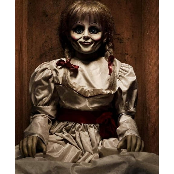 Annabelle Diamond Painting Kit, 12x16 Inch Full Drill 5D Diamond Painting Craft Canvas Picture Diamond Art for Adult Bedroom Wall Decor