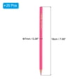 thumbnail image 2 of Juego de lápices de colores rosa Uxcell, 20 lápices de color al óleo de madera para artistas pintura artística, 2 of 7