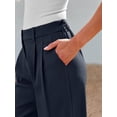 thumbnail image 5 of ZANKLEY Wide Leg Dress Pants Women's High Waisted Dressy Trousers, 5 of 12