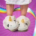 thumbnail image 2 of Pantuflas Unicornio Blancas Para Adulto. Cálido y cómodo! TUNC Sencillez, 2 of 5