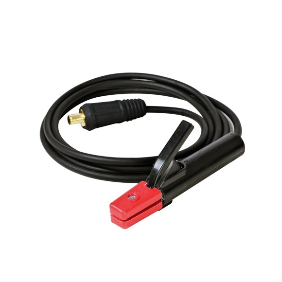Electrode Holder w/ 10ft (3M) #3 Copper Cable Set and 10-25mm Dinse Type Twist Connector. Turn KickingHorse A220 A100 Home Arc MMA Welder into Professional Welding Inverter, 3 Pack