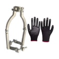 thumbnail image 3 of DOLITY Convertisseur de Tenon Carré en Métal Outil de Localisation de Banc avec Gants, 3 of 9