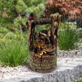 thumbnail image 5 of Angelo Décor Corra Indoor/Outdoor Tabletop Fountain with energy-efficient pump and LED accent lighting, 5 of 5