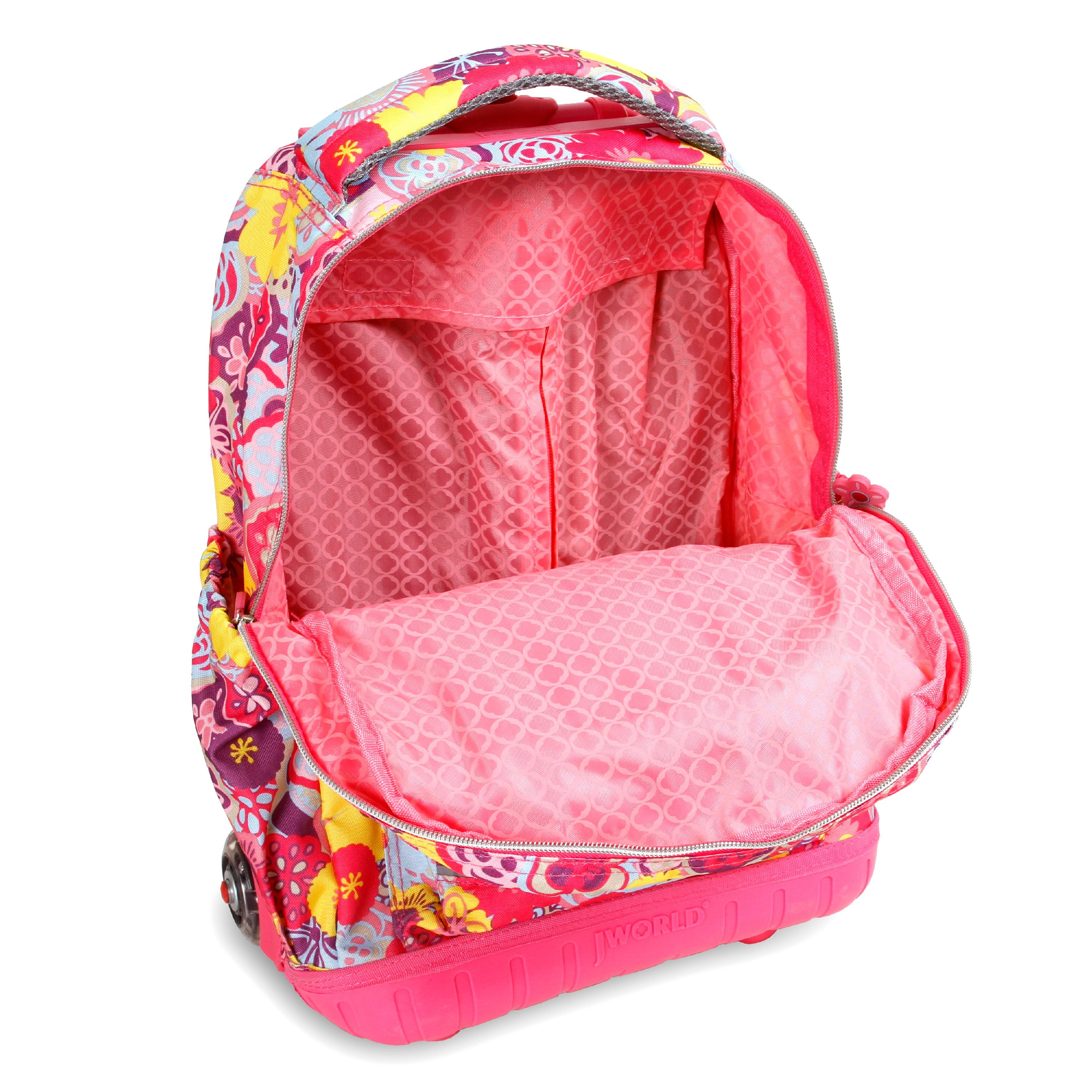 Lollipop Kids Rolling Backpack With Lunch Bag (16 Inch) J WORLD