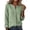 Green(Womens Tops), variant on GUACER Womens Linen Long Sleeve Blouses Fashion Solid Button Down V Neck Loose Casual Spring Summer Outfits