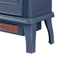 thumbnail image 5 of ClassicFlame 17.5"W Infrared Quartz Electric Stove Heater, Insignia Blue, 5 of 11