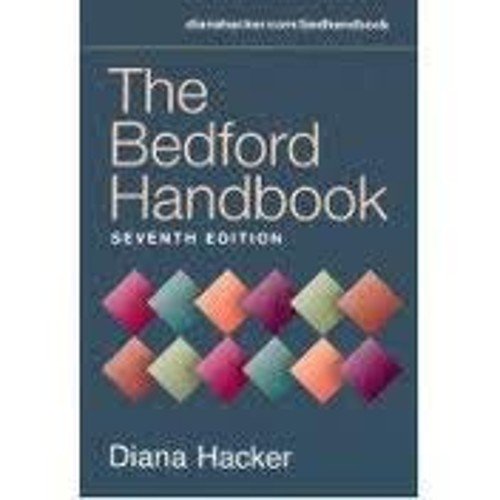 Pre-Owned The Bedford Handbook (PBCC Edition) Edition: seventh Paperback