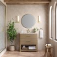 thumbnail image 3 of James Martin Vanities D704-V36-PBO-3VSL Lucian 36" Free Standing Single Basin Vanity Set -, 3 of 7