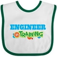 thumbnail image 3 of Inktastic Engineer in Training Boys or Girls Baby Bib, 3 of 4
