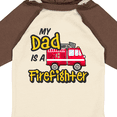 thumbnail image 4 of Inktastic My Dad is a Firefighter with Fire Truck Boys or Girls Long Sleeve Baby Bodysuit, 4 of 5
