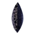 thumbnail image 2 of MICHAEL AMINI Blue My Mind Darling 13x24" Chenille Pillow in Navy in Set of 2, 2 of 2