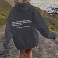 thumbnail image 3 of Dear Person Behind Me Hoodies for Women Heart-warming Letter Print Pullover Oversized Sweatshirt Casual Hooded Tops, 3 of 3