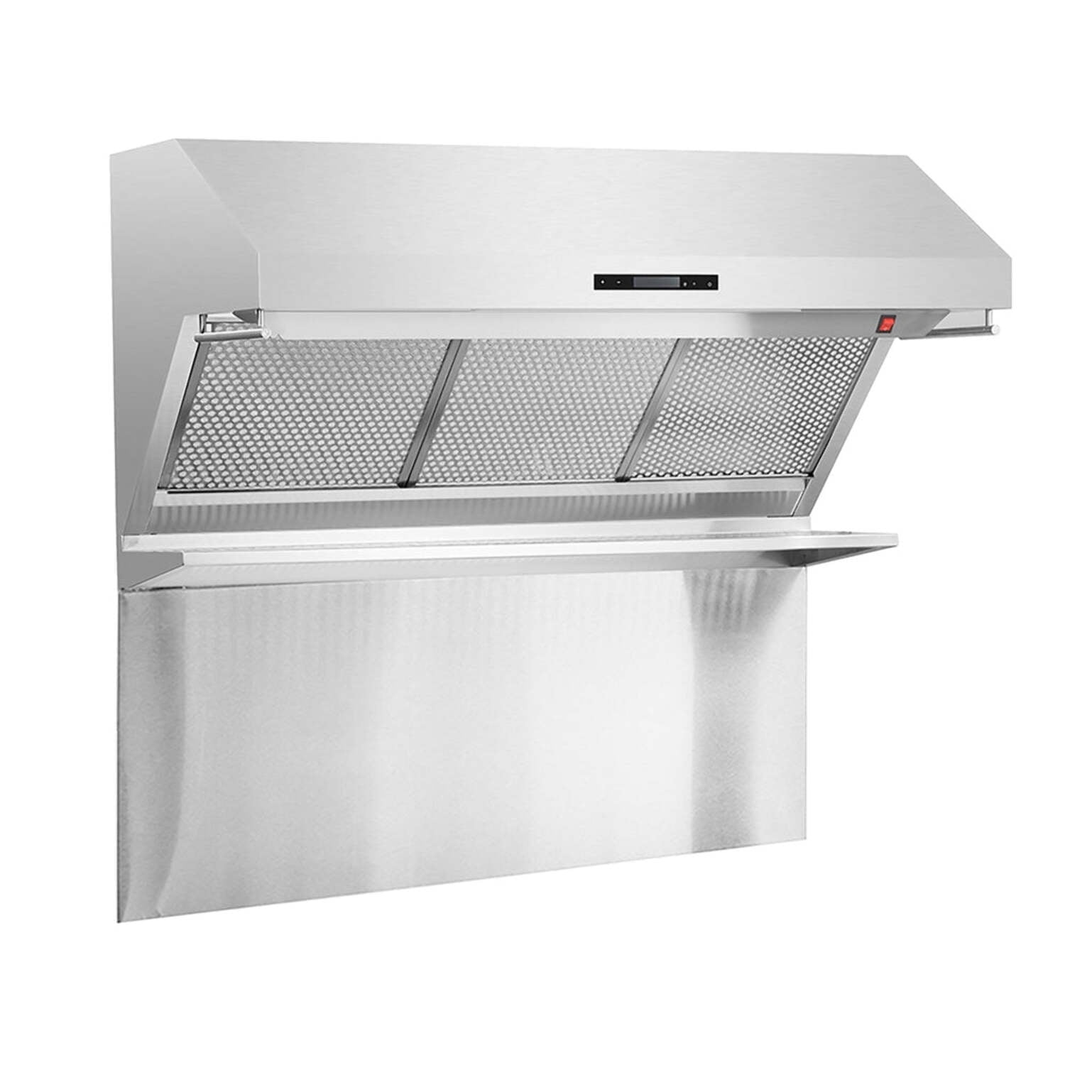 FORNO Premium 3-Piece Kitchen Bundle - Galiano 48" Freestanding Gas Range, Rizzuto 60" W. Dual Combo Convertible Refrigerator, 48" Wall Mount Range Hood
