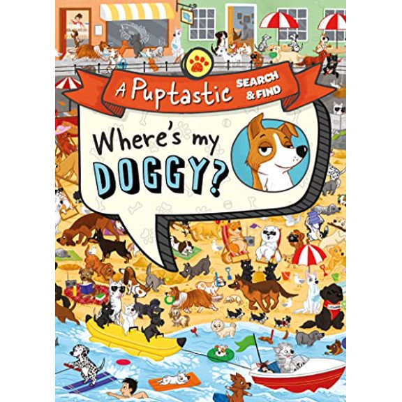 Pre-Owned Wheres My Doggy?: A fun-filled search and find activity book for dog lovers! (A Puptastic Search & Find), 9780008494773, 0008494770, Paperback,