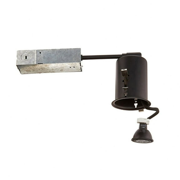 WAC Lighting WAC 2.5'' Aluminum Low Voltage Remodel Housing with LED in Black