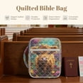 thumbnail image 6 of ZUXONGSY Highland Cow Daisy Print Bible Cover Case for Women Quilted Bible Protector Lightweight ChuZU Bag with Pen Holder Christian Gift for Religious, 6 of 7