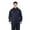 Navy Blue, variant on Work Jumpsuit Waterproof Breathable Sweat-absorbing Elastic Cuff Multiple-Pockets Anti-static Polyester Solid Long Sleeve Men Coveralls Work Uniform for Male