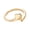 Golden, variant on Manta Ray Ring for Women Cute Ocean Sea Animal Adjustable Rings Jewelry Gifts for Girlfriend Wife Mom