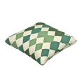 thumbnail image 3 of Multi-Size Linen Sofa Pillow Cover Invisible Zipper Open And Close Strong Use For Sofa Chair Garden Sofa Car Lightseagreen Colorful Houndstooth_2 20"X20", 3 of 8