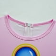 thumbnail image 5 of Rongking Girls Princess Costume Bodysuit Halloween Cosplay Jumpsuit w/Scarf for 3-9Y, 5 of 7
