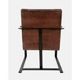 thumbnail image 5 of Maguire Modern Industrial Genuine Leather Sled Chair, 5 of 6