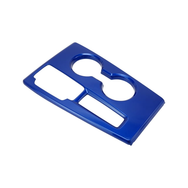 Cubierta del botón del pomo de cambio ABS Unique Bargains para Honda Civic 11ª generación 2022-2025, control del panel de cambio de marchas, etiqueta decorativa interior azul