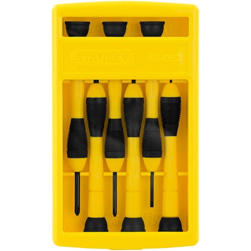 Stanley Hand Tools 66-052 6-Piece Precision Screwdriver Set by Stanley Hand Tools