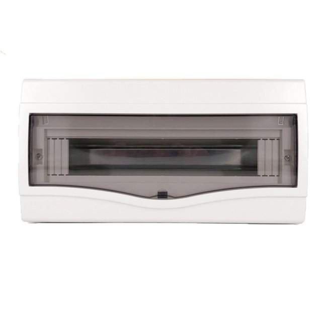 Inteprter White Electrical Distribution Boxes Surface Mounted Wire Case Protection Breaker Wear-resistant Lighting Circuit Indoor Accesorios para electrodomésticos Blanco 180x350x90mm