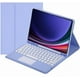 thumbnail image 1 of Funda con teclado táctil para Samsung Galaxy Tab S10 Ultra / S9 Ultra / S8 Ultra de 14,6 pulgadas, con portalápices - Teclado Bluetooth táctil magnéticamente desmontable, 1 of 7