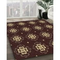 thumbnail image 2 of Ahgly Company Indoor Rectangle Patterned Black Brown Novelty Area Rugs, 7' x 9', 2 of 6
