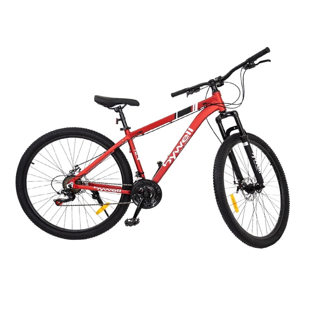 Bicicleta de montaña Bywell rodada 29 de 24 velocidades Aluminio Roja