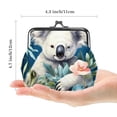 thumbnail image 2 of Stylish Men's Wallet with Coin Pocket – 0.7 Microfiber Zinc Alloy Jaws, 4.3x4.7 in/11x12 cm – Durable and Convenient, 2 of 7