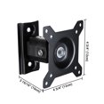 thumbnail image 4 of Yescom NexusX X-V VESA Mount Computer Monitor for PC Mobile Cart Adjustable Fits 10"-32" Screen, 4 of 7