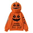 thumbnail image 3 of Sweatshirt for Women Halloween Cute Pumpkin Oversized Sweatshirt | Halloween Pumpkin Hoodie Oversized Wearable Blanket with Long Sleeve Cozy Plush Pocket, 3 of 6