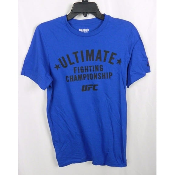 Reebok Ufc Ultimate Fighting Championship T-shirt Blue Size S (s1-49) BLUE