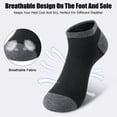thumbnail image 2 of KOITHOT 50 Pairs Mens Ankle Socks Low Cut Lightweight Breathable Summer Mens Socks Size 10 13 Value Pack, 2 of 7