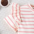 thumbnail image 5 of Toddler Baby Girls Clothes Sunflower T-shirt + Bowknot Shorts with Cute Summer Girl Clothes Set Girls Summer Set 1-4 Years,18-24 Months, 5 of 9