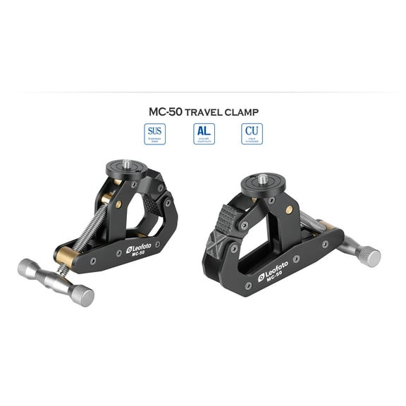Leofoto MC-50 Multipurpose Clamp for Phones