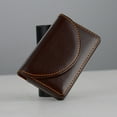thumbnail image 4 of FELTECHELECTR 2Pcs Simple Black Pu Business Card Storage for Credit Cards 9.6x6.5x1.3in, 4 of 8