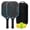 Set-blue, variant on USAPA Approved Pickleball Paddles Racket with T700 Carbon Fiber, 16mm Honeycomb Core, Spin Surface, Pro Power Speed & Control,Includes 2 Pickleballs