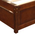 thumbnail image 5 of Bellemave Twin Size Platform Bed with 2 Storage Drawers,Solid Wood Twin Bed Frame with Headboard,Storage Bed with Slat Supports for Teens, Adults,Walnut, 5 of 10