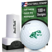 Ball Tatt Golf Ball Stamp Marker Self-Inking Quick-Dry Stamper, Frog
