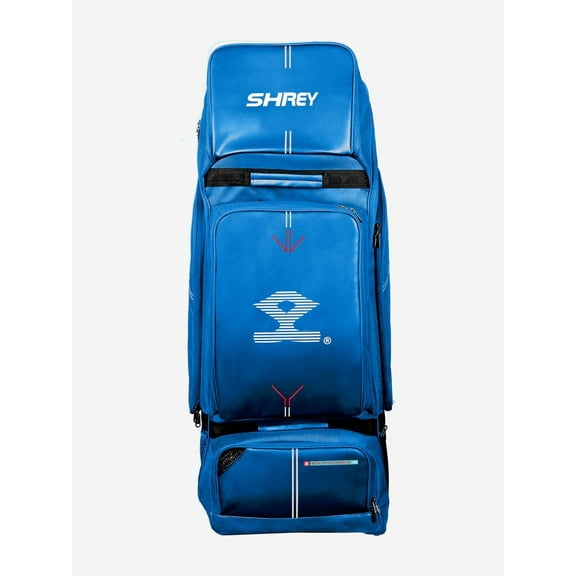 Shrey Meta 120 Duffle Wheelie Cricket Bag - Steel Blue