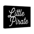 thumbnail image 2 of Creative Products Little Pirate Black 16x20 Canvas Wall Art, 2 of 5