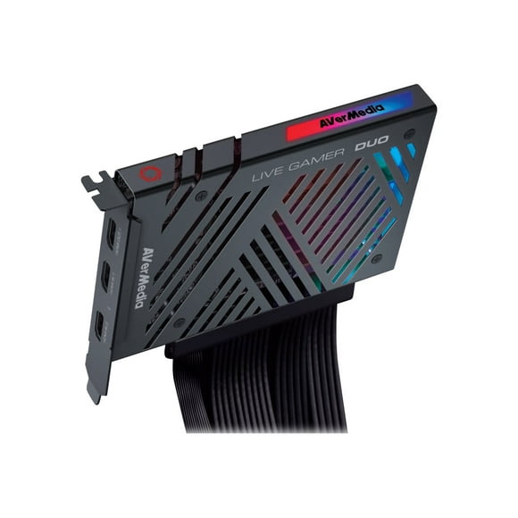 AVermedia Technology GC570D 1080p Live Gamer HD 2 Full DUO Dual Full Video Capture Card 60 Record & Stream Multi-Card
