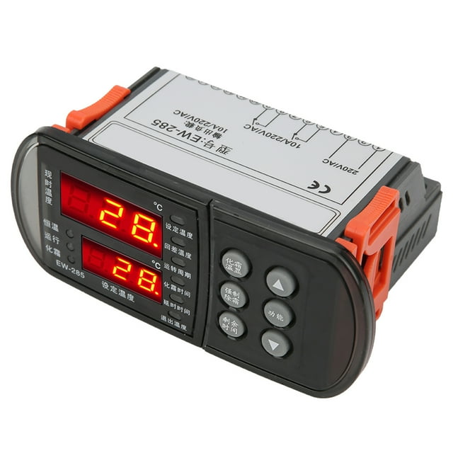 Controlador de temperatura digital Bling Bling EW-285 AC220V Termostato de descongelación y enfriamiento